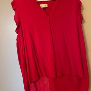 Professional, beautiful red blouse never worn